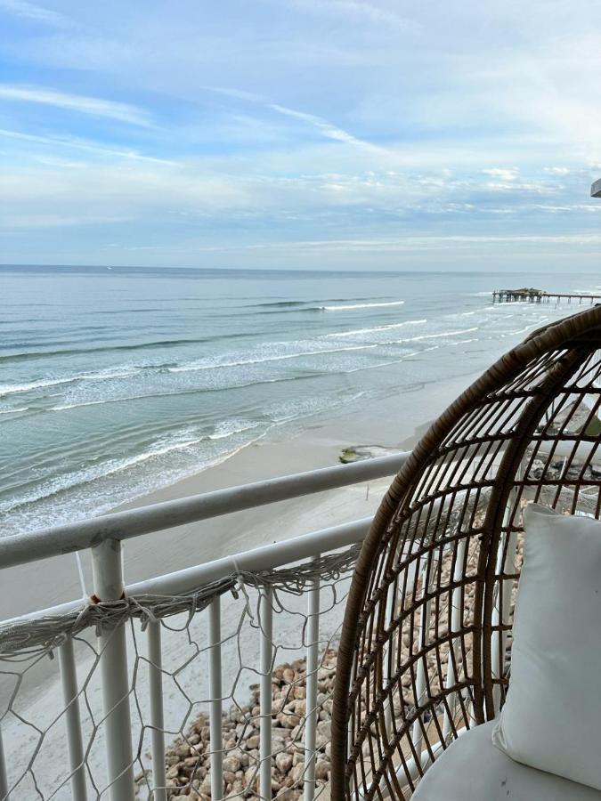 Beach Oasis 704 Lovely Daytona Ocean Front For 5 Sleeps Up To 12 Daytona Beach Exterior foto